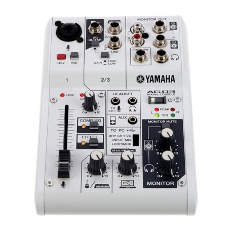 میکسر و کارت صدا یاماها Yamaha AG03