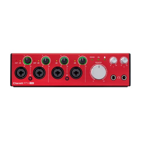 کارت صدا فوکوسرایت Focusrite Clarett 4Pre USB