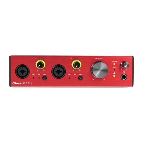کارت صدا فوکوسرایت Focusrite Clarett+ 2Pre USB-C