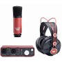 کارت صدا و پکیج استودیو فوکوسرایت Focusrite Scarlett 2i2 Studio Bundle