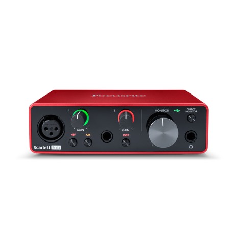کارت صدا فوکوسرایت Focusrite Scarlett Solo 3rd Gen