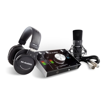 کارت صدا و پکیج استودیو ام آدیو M-Audio M-Track 2x2 Vocal Studio Pro