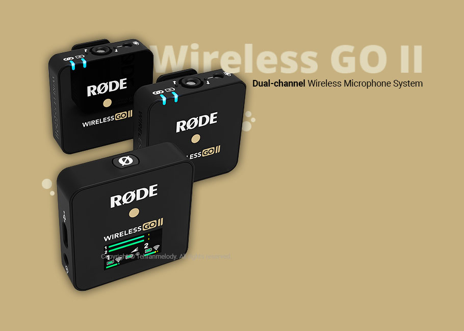 میکروفن بیسیم Rode Wireless GO II