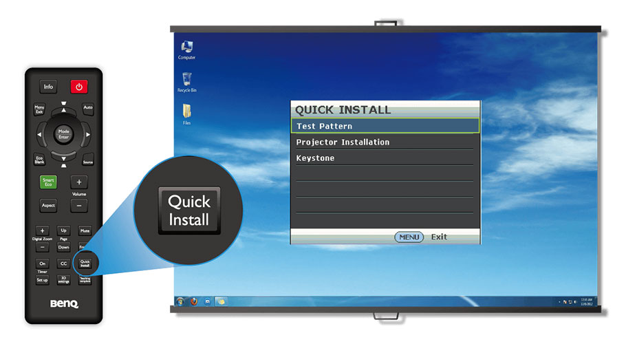 ویدئو پروژکتور BenQ MS506