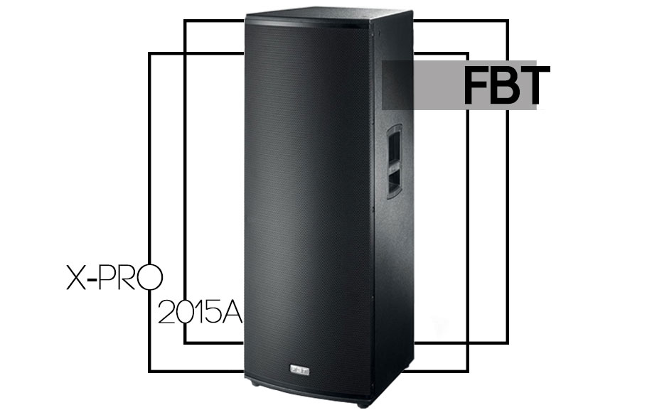 اسپیکر اکتیو FBT X-Pro 2015A