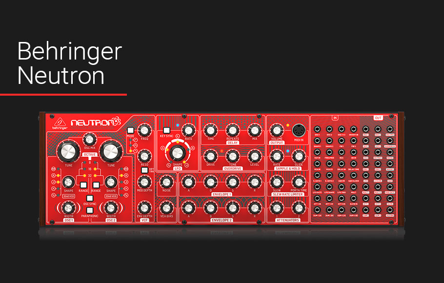 سینتی سایزر Behringer Neutron Semi-Modular Analog Synth