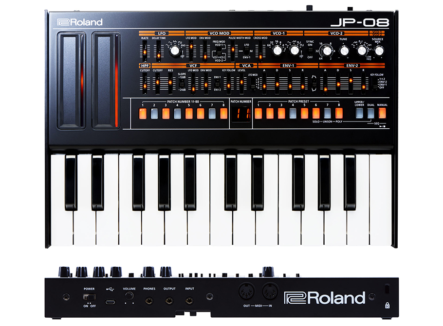 Roland JP-08 سینتی سایزر