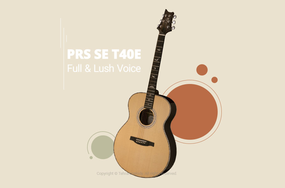 گیتار آکوستیک PRS SE T40E