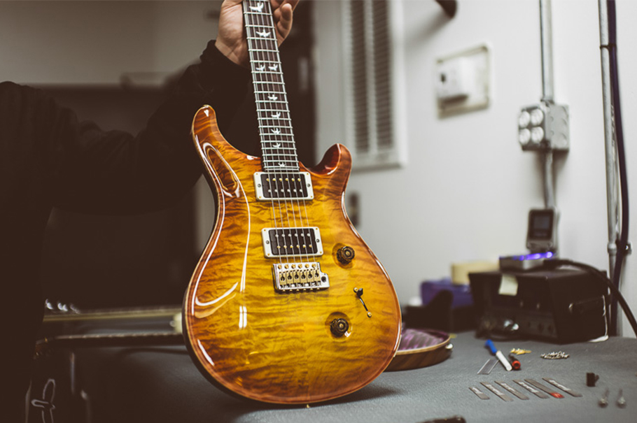 گیتار الکتریک  PRS SE Custom 24 30th Anniversary-Orange