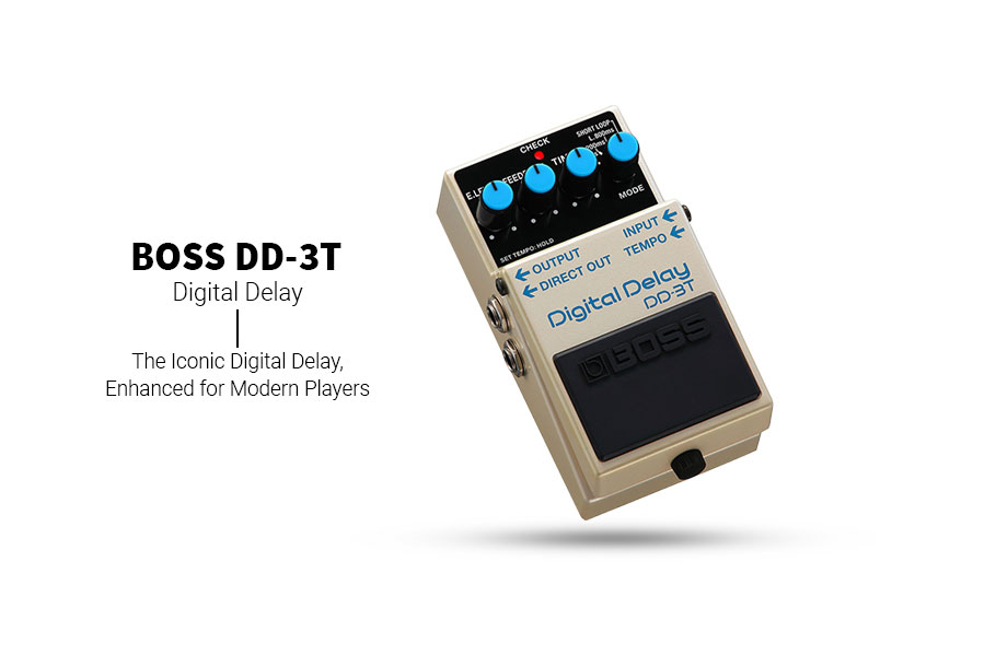 کارت صدا M-Audio AIR افکت گیتار الکتریک Boss DD-3T