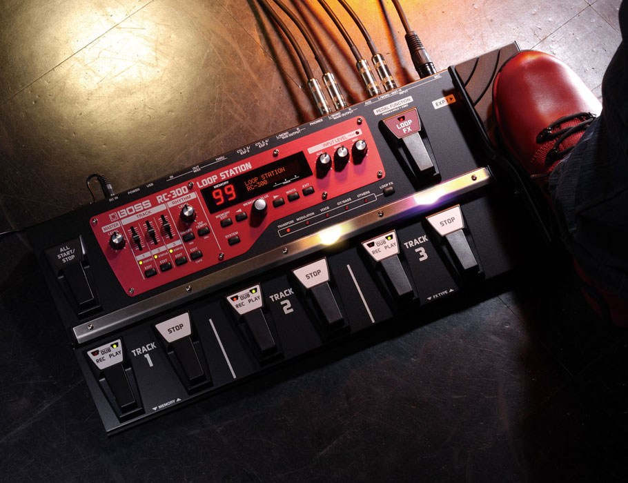 افکت گیتار الکتریک Boss RC-300 Loop Station