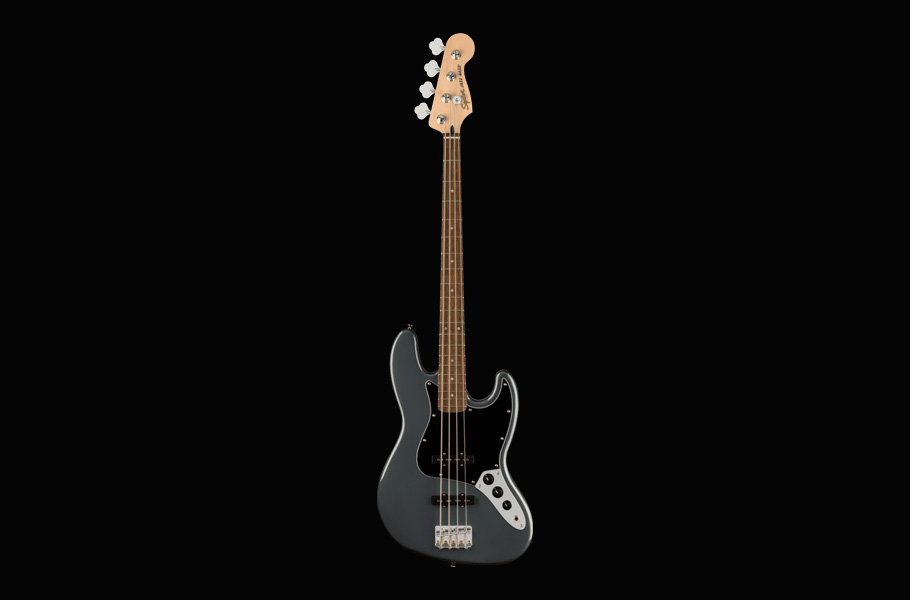 گیتار بیس Squier Affinity Jazz Bass LRL BPG Charcoal Frost Metallic