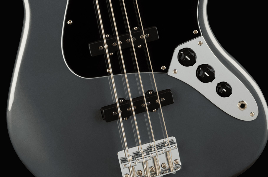 گیتار بیس Squier Affinity Jazz Bass LRL BPG Charcoal Frost Metallic