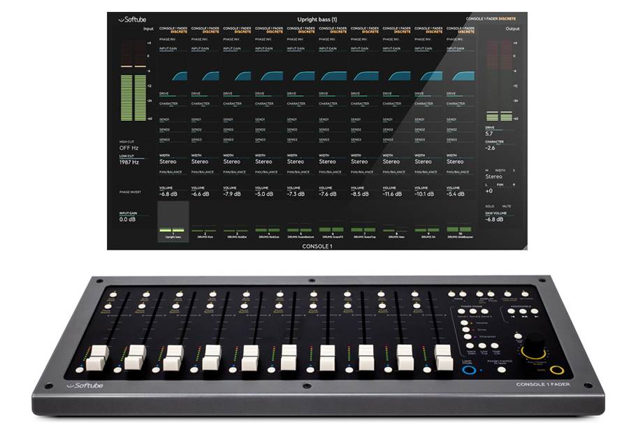کنترلر نرم افزار Softube Console 1 Fader