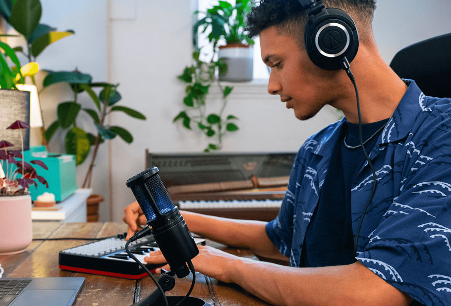 میکروفون یو اس بی Audio-Technica AT2020USB-X