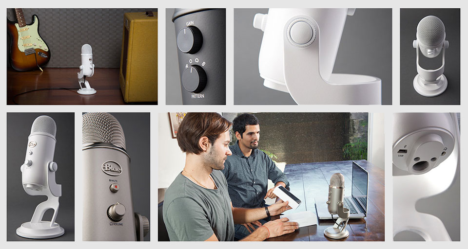 میکروفون Blue Yeti CoolGrey