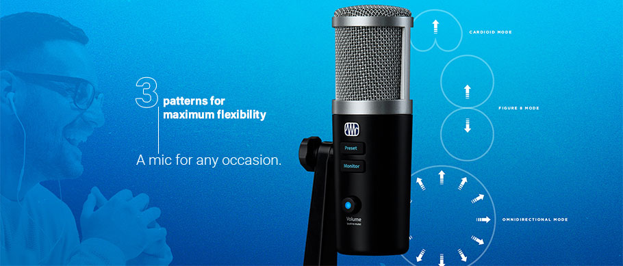 میکروفون یو اس بی PreSonus Revelator USB-C Microphone
