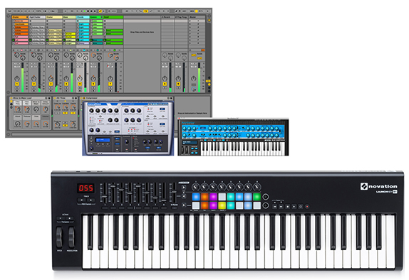 Novation Launchkey 61 MKII میدی کنترلر