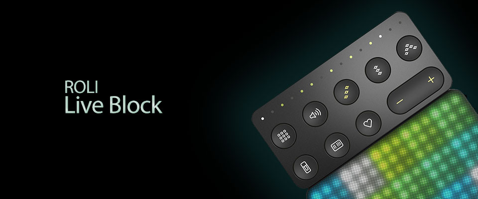 میدی کنترلر ROLI Live Block