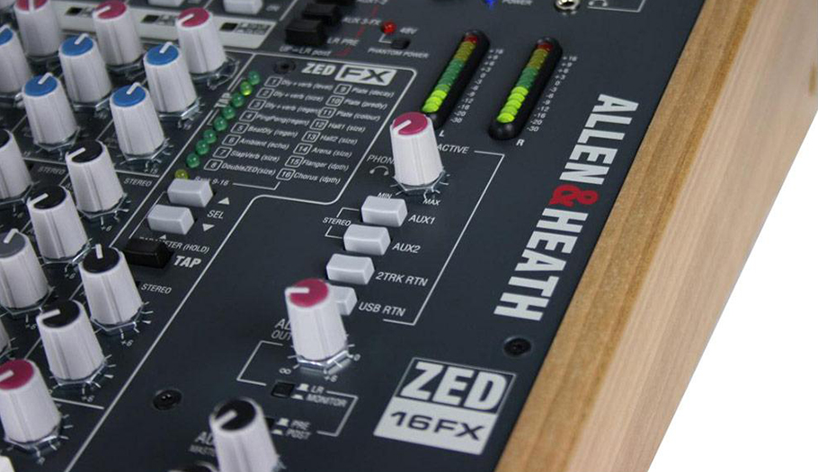 Allen & Heath ZED-16FX میکسر صدا