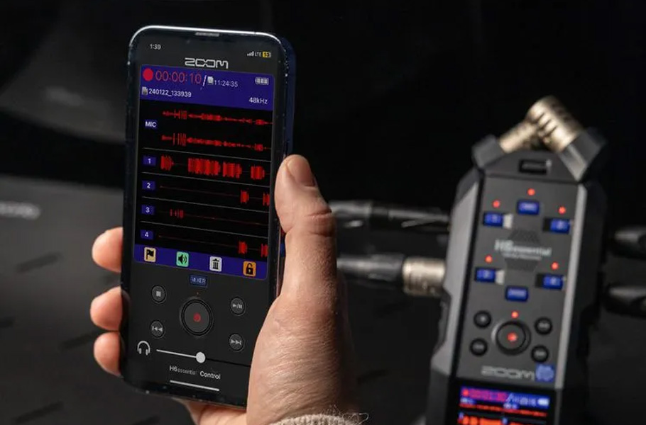 رکوردر صدا ZOOM H6essential