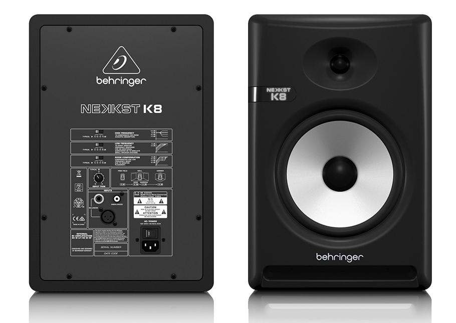 Behringer Nekkst K8 اسپیکر مانیتورینگ