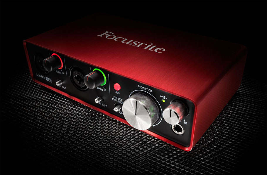 Focusrite Scarlett 2i2 G2 کارت صدا