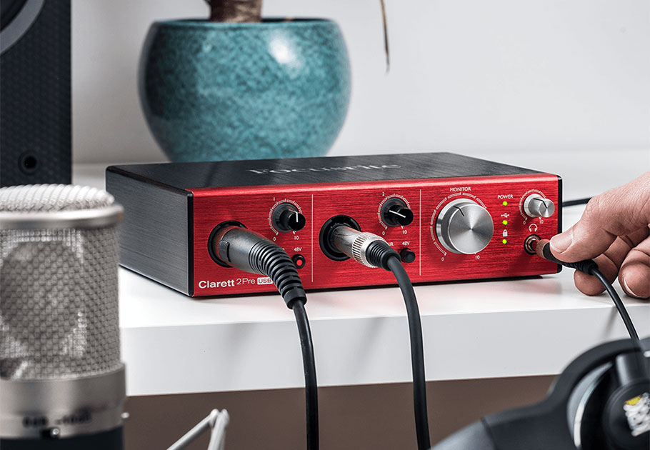 کارت صدا Focusrite Clarett 2Pre USB