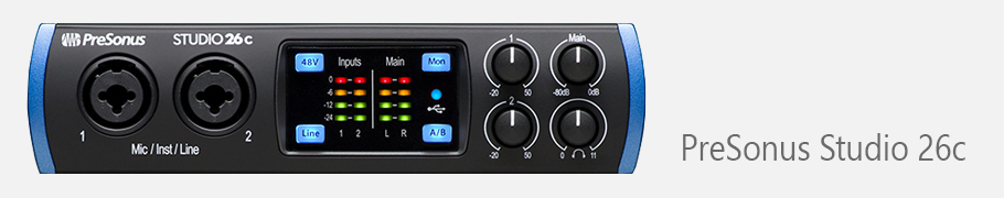کارت صدا  PreSonus Studio 26c